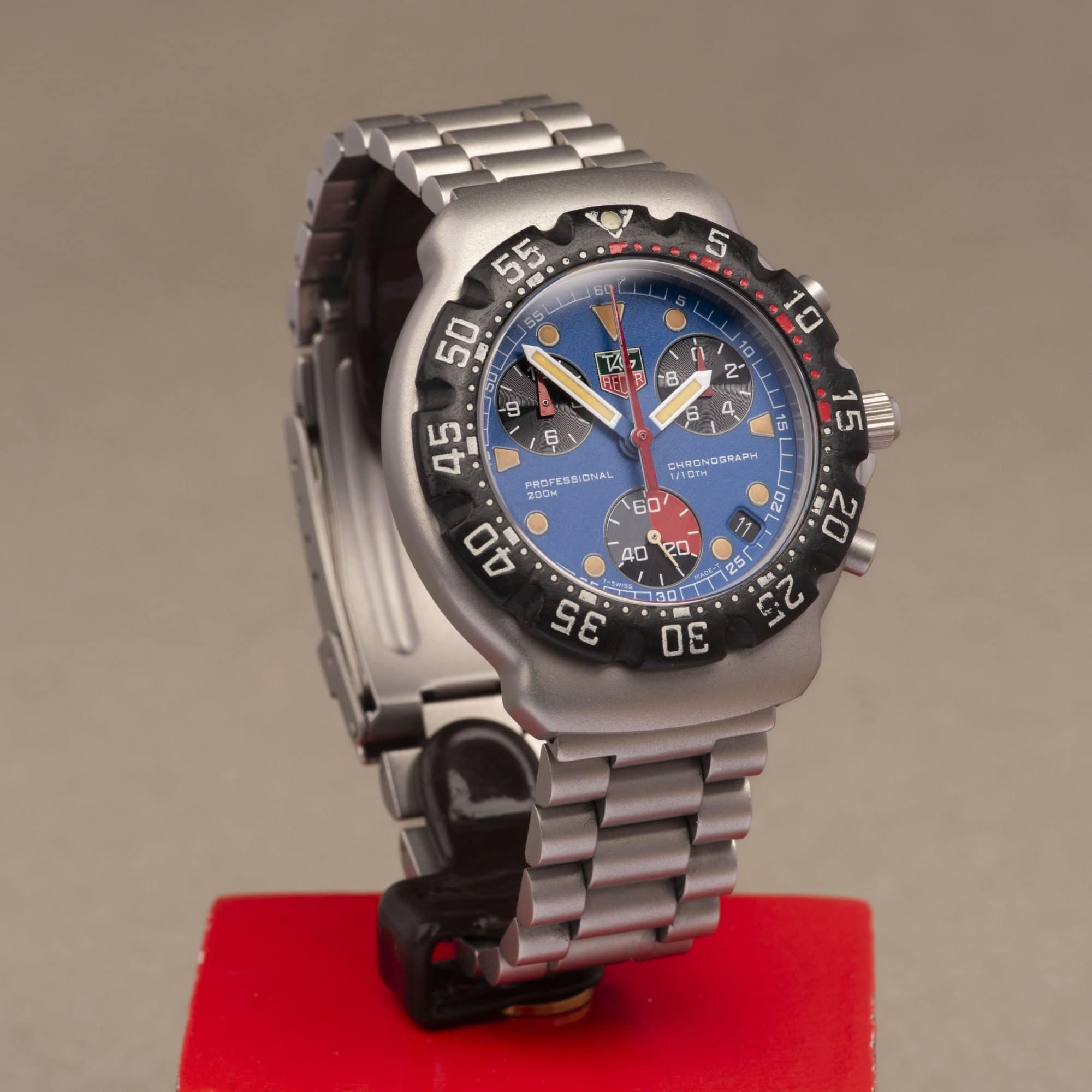 1990's Heuer F1 Chronograph CA1210-1 Watches of Lancashire