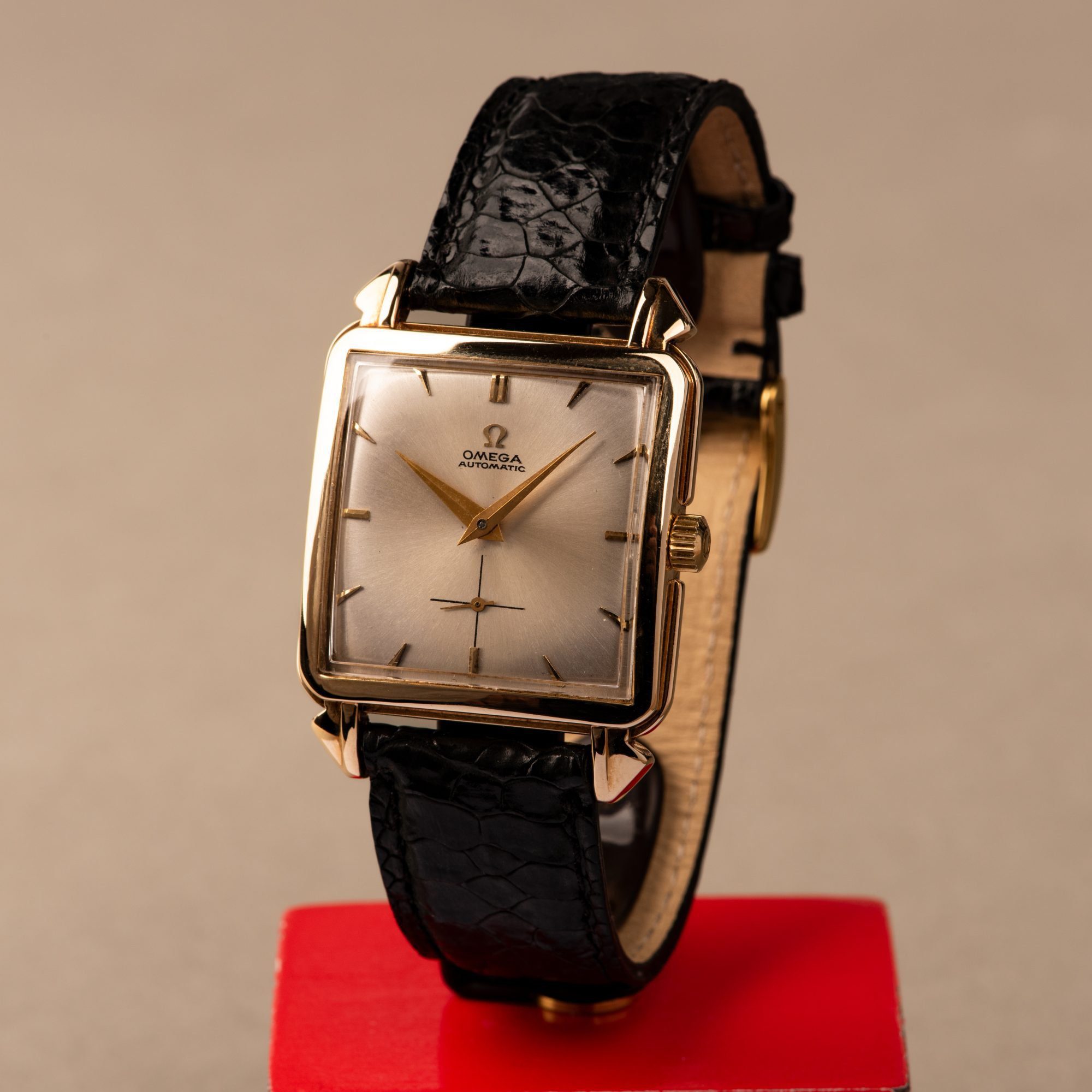 1949 14ct Omega Jumbo Cioccolatone 3903 Watches of Lancashire